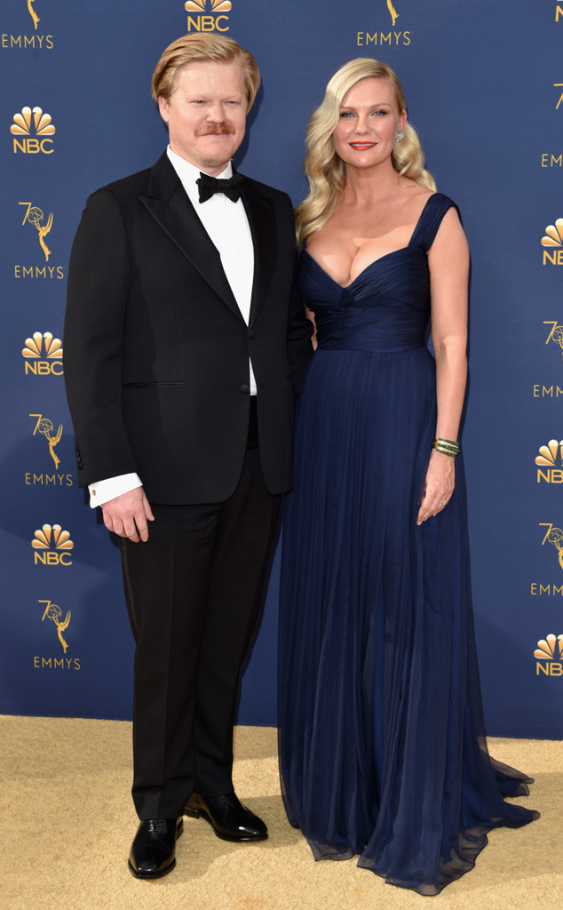 Kirsten Dunst, Jesse Plemons, 2018 Emmys, 2018 Emmy Awards, Couples
